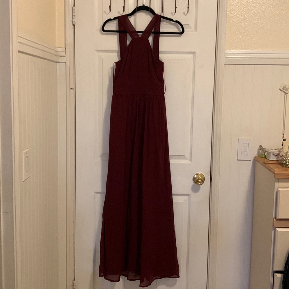 Lulus Burgundy Dress